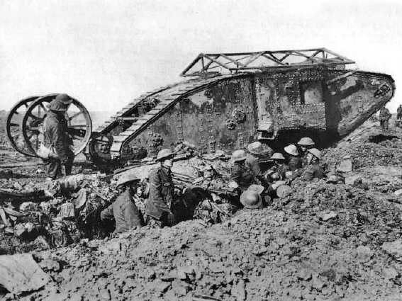 Mark 1 at the Somme